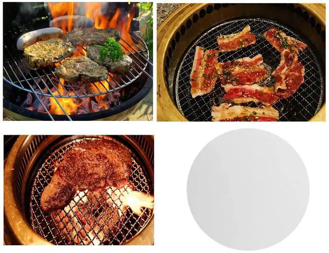 Alt view image 6 of 6 - 200 Pcs 8 Inches Parchment Rounds Precut Parchment Circles Baking Paper Liners for Oven, Pans, Air Fryer