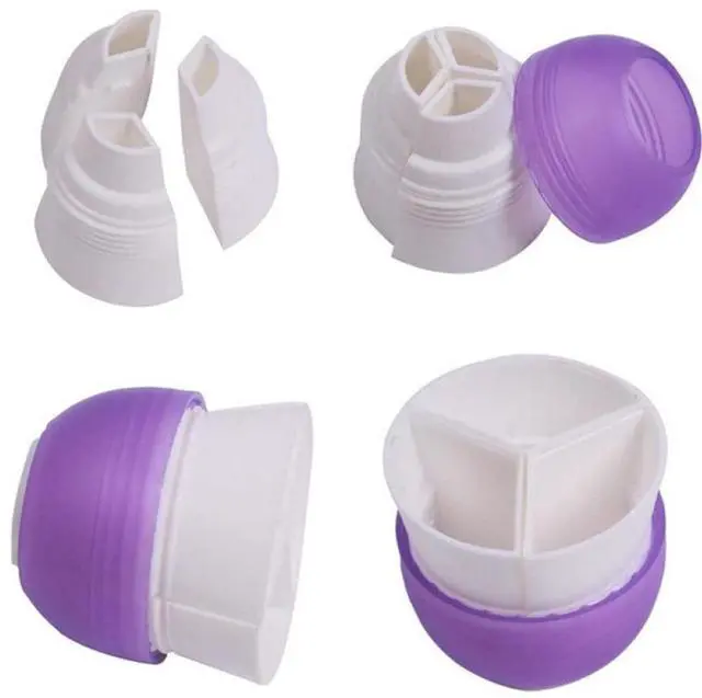 Alt view image 7 of 7 - 2 Pack Piping Bag Couplers Adapter Swirl Twist 3 Color Decorating Kit Tool for Icing Frosting Tips Russian Flower Mouth Nozzles Disposable Reusable Pastry Bags Cake Cupcake