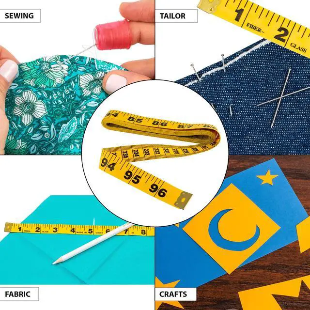 Alt view image 3 of 5 - 00258 Extra Long Vinyl Tape Measure, 96-Inch (Single) (1)