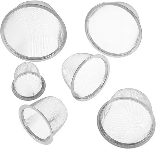 Alt view image 5 of 6 - Stainless Steel Tea Infuser Mesh Strainer, Silver 6cm Metal Teapot Replacement Mesh Strainer, Tea Steeper Basket Filter Mug, Cup, Teapot Accessories, Cup Accessories