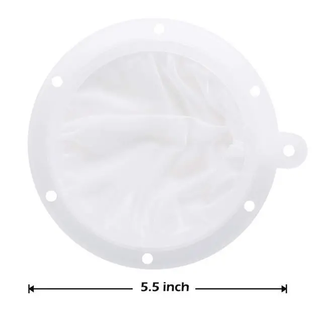 Alt view image 2 of 7 - 5.5-Inch Premium Food Filter Strainer, 200 Mesh Food Grade Filter Mesh, Tritan BPA Free Strainer Compatible with 5 Inch Kitchen Funnels, Ideal for Filtering Coffee, Juice, Oils, Wine, Soy Milk