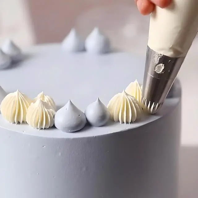 Alt view image 3 of 7 - 8Pcs Flower Piping Tips Set Stainless Steel Baking Tools Cookies, Cupcakes Rose & Wedding Cake Decorating Icing & Frosting Pastry Nozzles Yiont