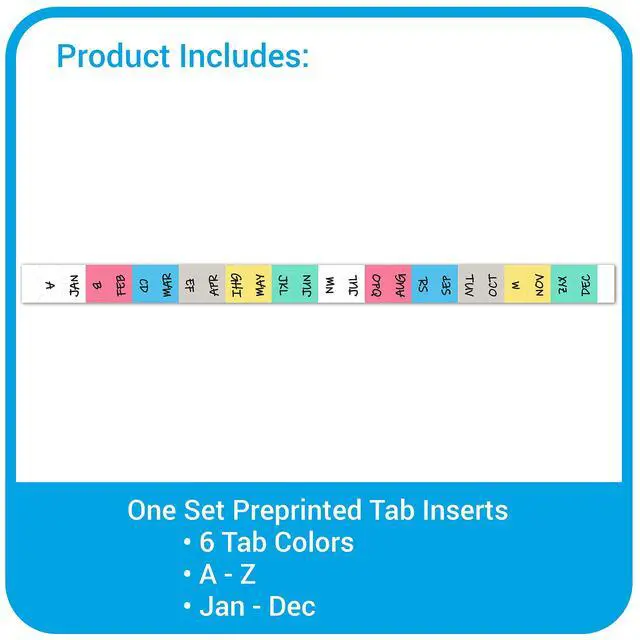 Alt view image 4 of 7 - 13-Pocket Poly Expanding File, 10 x 5 Inches, Junior Size for Receipts and Checks, Includes Tabs, 1 File, Color May Vary (58710)