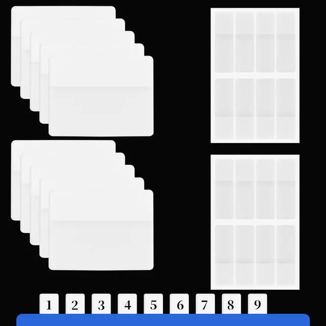 Alt view image 4 of 7 - 2 Size Page Markers Writable File Tabs, 720Pcs Sticky Index Tabs, White Page Pop up Markers Labels for Notebooks, Binders, File Folders, Books, 1.6 x 2.1 Inch, 1.3 x 0.5 Inch