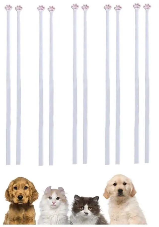 Main image of 5 Pairs Cat Paw Chopsticks, Cute Fun Pink Paw Prints Reusable Lightweight Non-Slip Grip Eating Chopstick for Adults, Kitty Themed Chopstick Gift for Cat Lovers