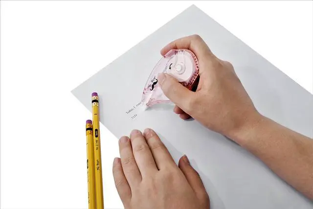 Alt view image 7 of 7 - Correction Tapes, 7 Pack, 0.2" x 393", White Correction Tape Set