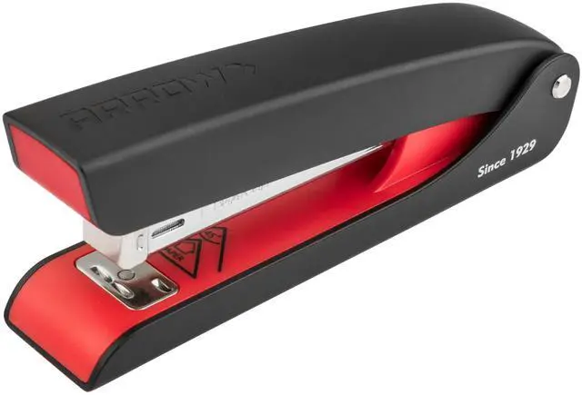 Main image of Stapler with Staples, 25-Sheets Capacity Office Stapler with Anti-Slip Base, Built-in Staple Storage, Full Strip, for Office Home School Use