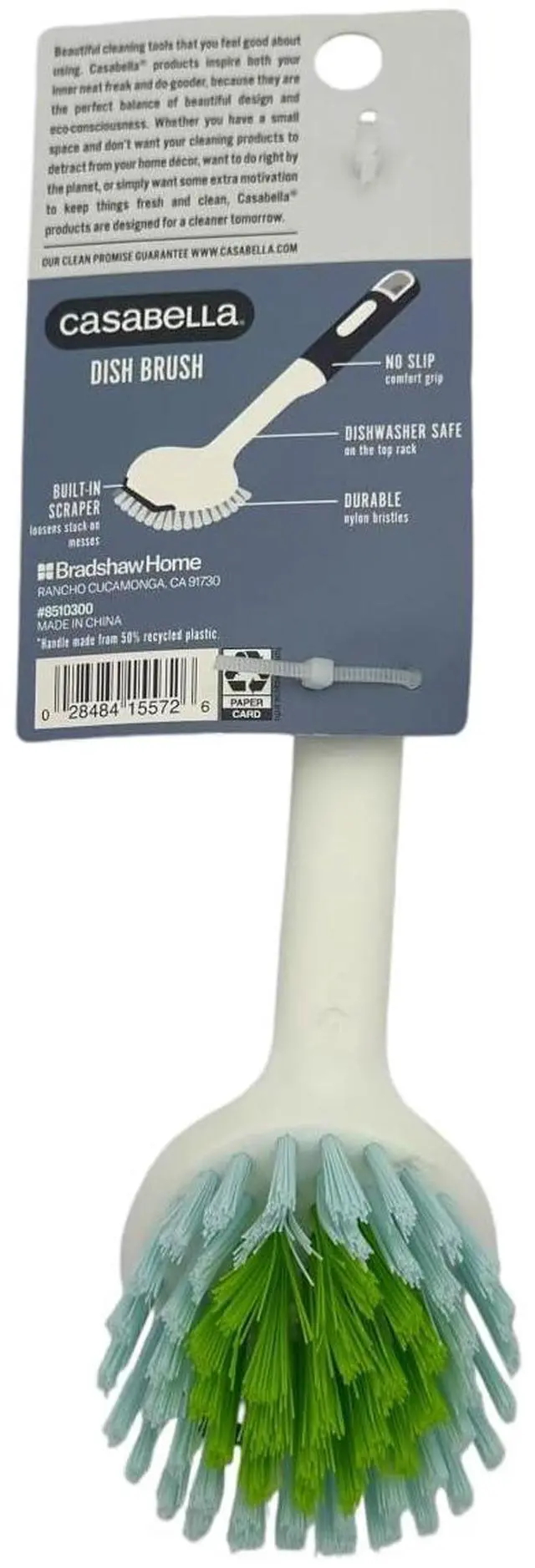 Main image of Round Brush Scrubber 1ea, Assorted Colors