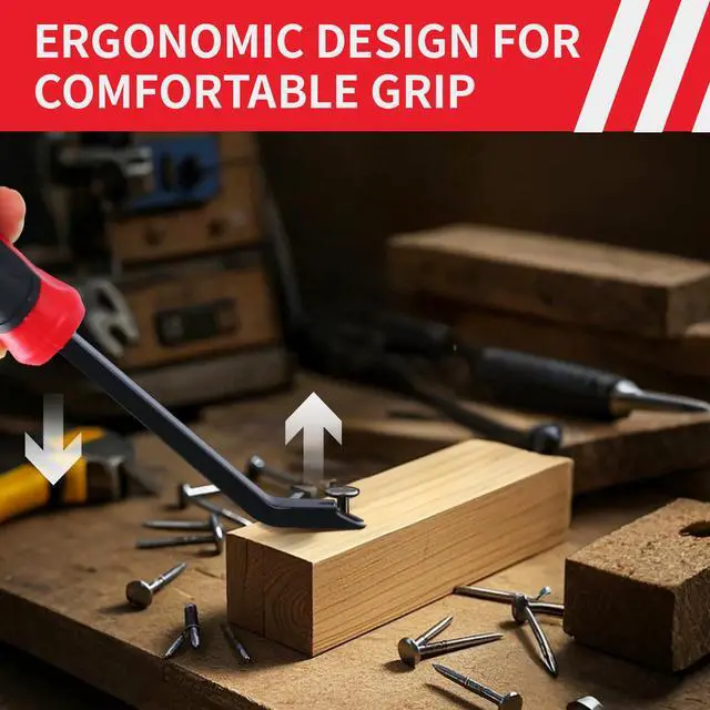 Alt view image 4 of 7 - Staple Remover Heavy Duty Upholstery Stapler Remover Tool Staple Puller Lifter Tool for Carpet, Wood, Floor, Construction, Furniture