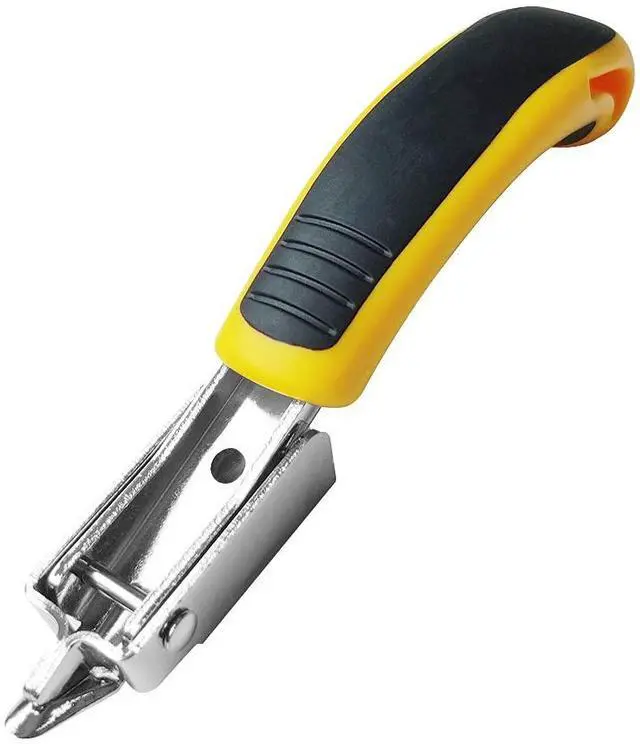 Main image of Staple Remover, Staple Puller Tool, Upholstery and Construction Heavy Duty Staple Remover, Strength Staple Puller Removing All Kinds of Staples(Yellow)