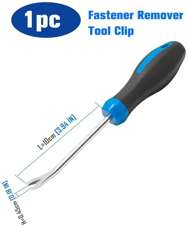 Alt view image 2 of 5 - Tack Lifter U Tip Nail Puller Upholstery Staple Remover Tool for Furniture, Auto