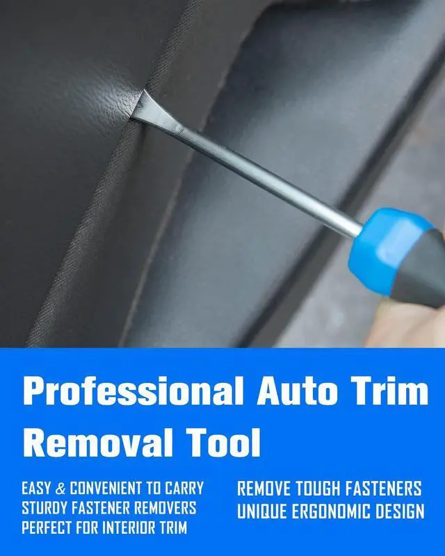 Alt view image 5 of 5 - Tack Lifter U Tip Nail Puller Upholstery Staple Remover Tool for Furniture, Auto