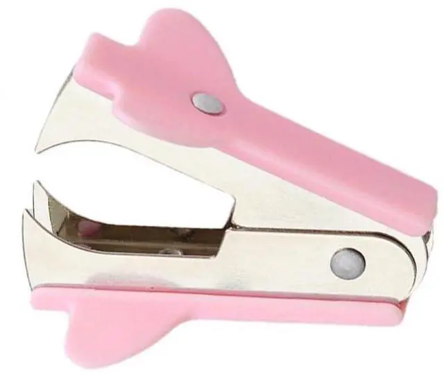 Main image of Pink Stapler Removal Tool, Stapler Removals Puller Tool, Wear-Resistant Remover Tool with Non-Slip Handle, Staple Puller Tool Supplies for Students, School, Home, Teachers Staple Removers