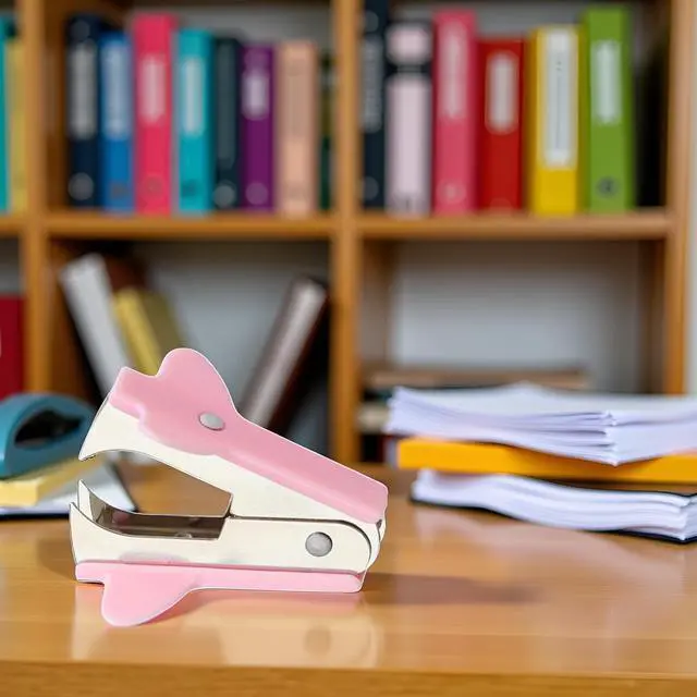 Alt view image 3 of 7 - Pink Stapler Removal Tool, Stapler Removals Puller Tool, Wear-Resistant Remover Tool with Non-Slip Handle, Staple Puller Tool Supplies for Students, School, Home, Teachers Staple Removers