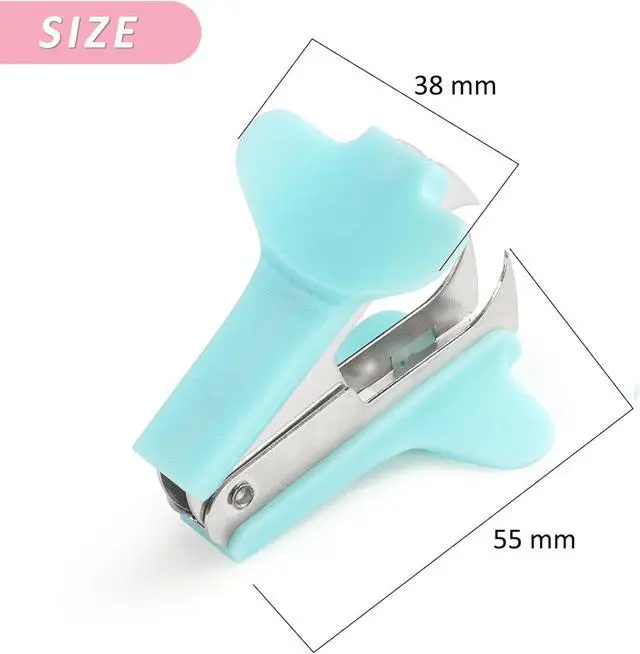 Alt view image 2 of 7 - 3Pcs Staple Remover Staple Puller Removal Tool for School Office Home Staple Removers (Blue, Pink, Purple)