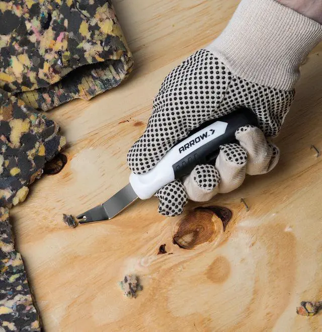 Alt view image 4 of 7 - Staple Remover with Stainless Steel Lifter for Upholstery, Furniture, Repairs, and Crafts