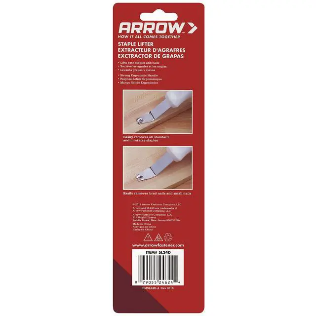 Alt view image 5 of 7 - Staple Remover with Stainless Steel Lifter for Upholstery, Furniture, Repairs, and Crafts