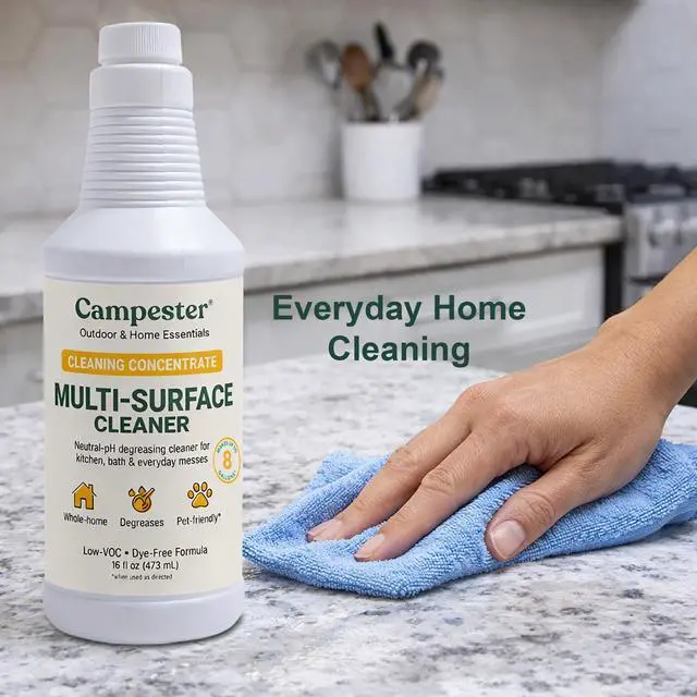Alt view image 5 of 7 - Multi-Surface Cleaner Concentrate Non-Toxic, Plant-Based All-Purpose Cleaner & Degreaser 16 oz Makes 8 Gallons for Kitchen, Bathroom, Floors, Tile & Appliances