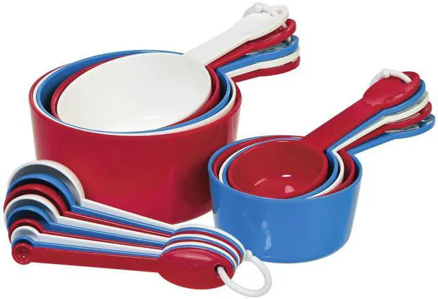 Alt view image 2 of 6 - Ultimate Measuring Set - 19-Piece Set with Measuring Cups and Spoons for Accurate Dry and Liquid Ingredient Measurements