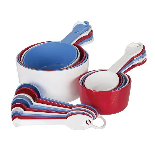 Alt view image 4 of 6 - Ultimate Measuring Set - 19-Piece Set with Measuring Cups and Spoons for Accurate Dry and Liquid Ingredient Measurements