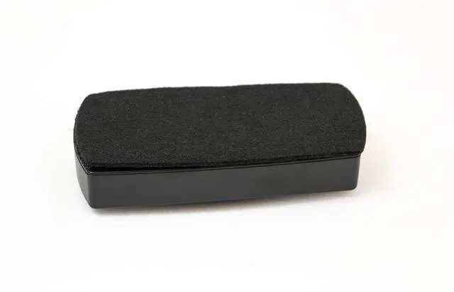 Alt view image 5 of 6 - Black Magnetic Eraser - for Glass Dry-Erase Boards with Replaceable Felt