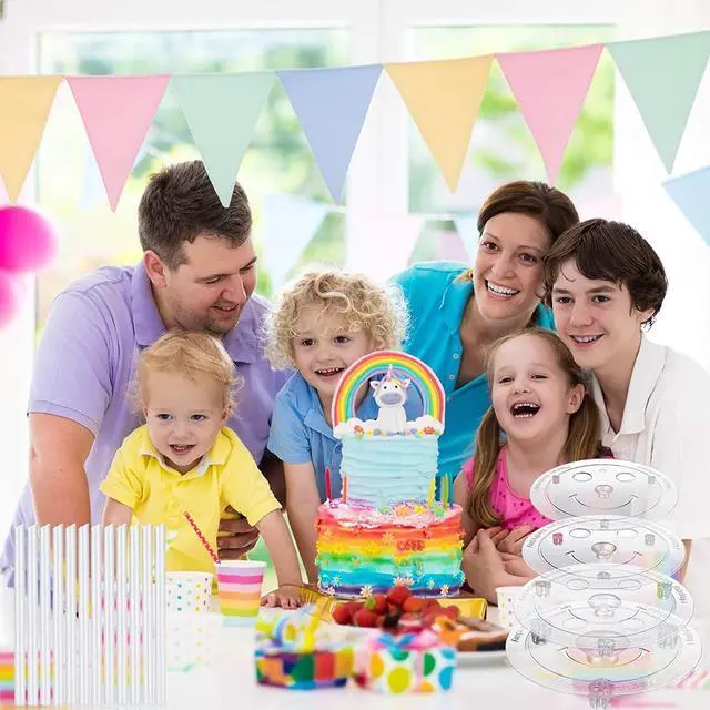 Alt view image 7 of 7 - Cake Pin Sticks Set, 16 Pieces Plastic Cake Sticks Support Rods with 4 Cake Dividers for 6, 8, 10, 12 Inch Cakes, Plastic Cake Support Rods for Wedding Cake Building and Stacking (16)
