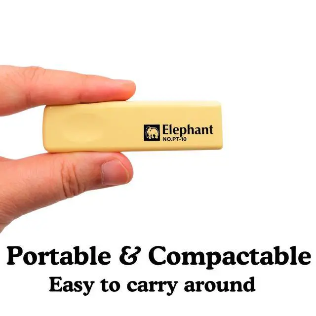 Alt view image 5 of 7 - Mini Stapler, Small Stapler, Thin Flat Compact Portable Pocket Slim Cute for Office Students Classroom School Travel (Yellow)