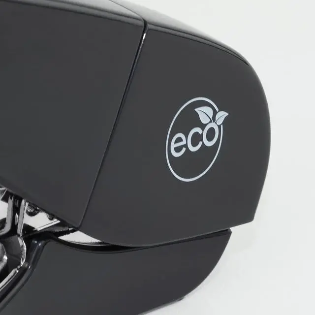 Alt view image 5 of 6 - 1688 ECO Flat Clinch Stapler with 2000 Staples Type 24/6mm High Capacity (1/4"), Less Effort, 35 Sheet Capacity, Non-Slip Desktop Stapler, Handle Grip, Top-Loading, Half-Strip, Black