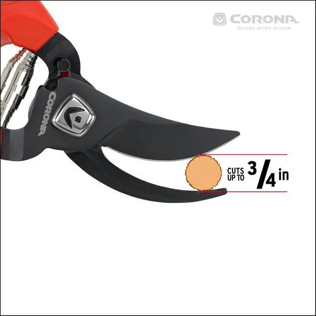 Alt view image 7 of 7 - BP 3214D ComfortGEL Bypass Hand Pruner, 3/4-inch cut , Red