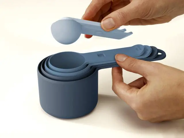 Alt view image 3 of 5 - 98999 Nest Measure Measuring Cup Set, Sky Blue