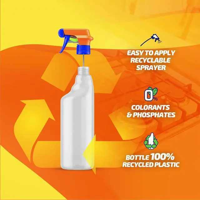 Alt view image 6 of 7 - KH7 Total Cleaner Lemon Breeze Multipurpose Cleaning Spray - Fresh Lemon Scent All-Purpose Cleaner for Home, Kitchen & Appliances | Powerful Everyday Cleaner & Grease Remover, 26 oz