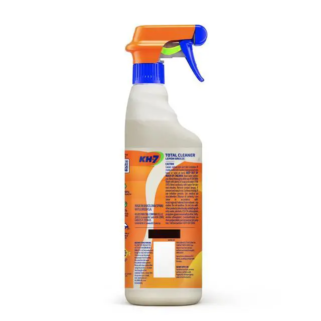 Alt view image 7 of 7 - KH7 Total Cleaner Lemon Breeze Multipurpose Cleaning Spray - Fresh Lemon Scent All-Purpose Cleaner for Home, Kitchen & Appliances | Powerful Everyday Cleaner & Grease Remover, 26 oz