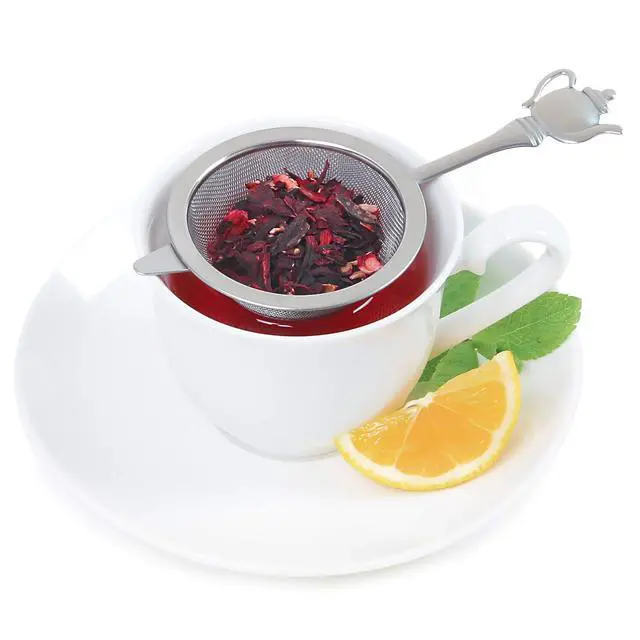 Alt view image 2 of 3 - Stainless Steel Mesh Tea Strainer