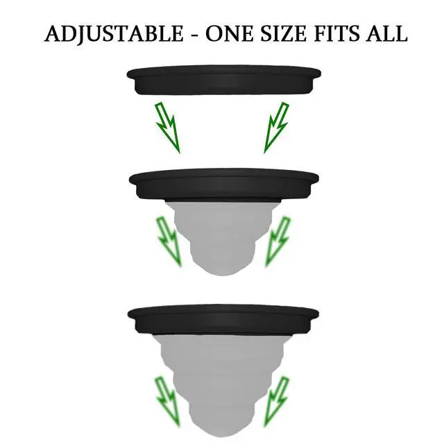 Alt view image 3 of 7 - Mug Stacker Kitchen Cabinet Shelf Organizer for Cupboard and Pantry Organization - Expandable and Stackable Storage Solution for Tea Cups and Coffee Mugs - Save Space and Stay Organized (3Pcs Black)