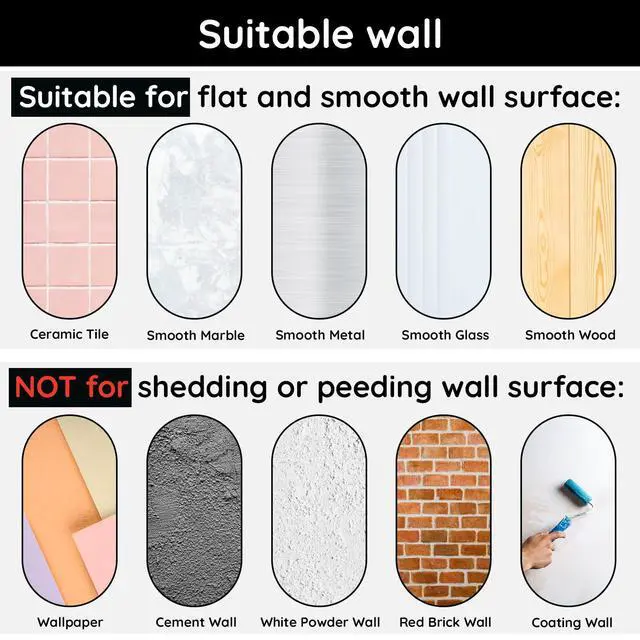 Alt view image 5 of 6 - Stainless Adhesive Bottle Holder, 3Pcs Bathroom Bottle Dispenser Holder, Dia 1.1in 2.8cm Lotion Bottle Wall Mount, Rustproof Shampoo Bottle Holder Wall Hanging Rack for Kitchen Toilet Black