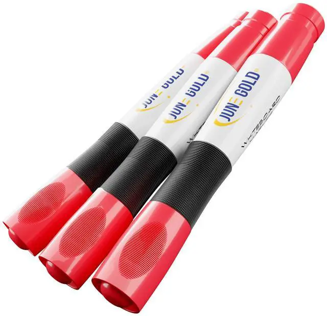 Alt view image 7 of 7 - 39 Assorted Colored Dry Erase Whiteboard Markers, 13 Unique Colors, Chisel Tip, Low Odor, Comfortable Grip & Vivid Lines