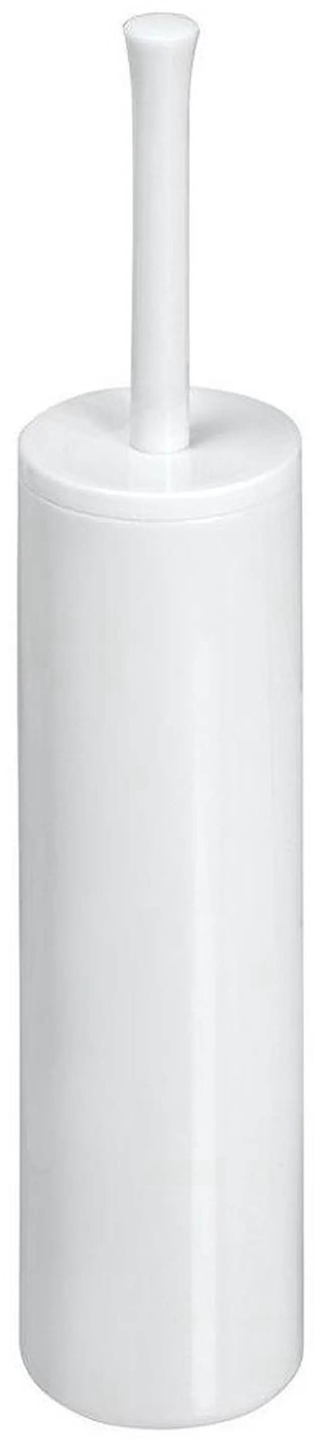 Main image of Compact Toilet Brush and Holder, White