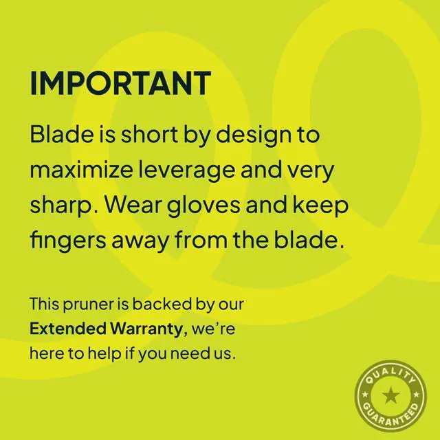 Alt view image 5 of 7 - Bypass Pruning Shears, Garden Clippers - Cuts 3x Easier, Ideal for Seniors, Bonsai Cutters