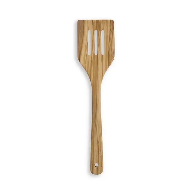 Alt view image 2 of 4 - Italian Olivewood Slotted Turner, 12-Inch, The Italian Market Original since 1906