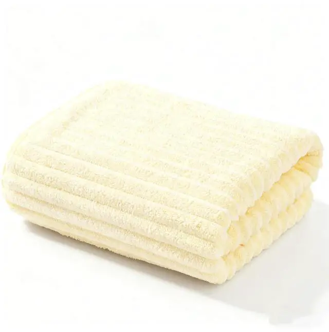 Main image of Super Size Thick Coral Fleece Bath Towel 35 * 70inches, Ultra Soft & Highly Absorbent Quick-Dry Bath Sheet, Plush Microfiber Towel for Adults, Women, Men, Spa, Beach and Gift Ideas