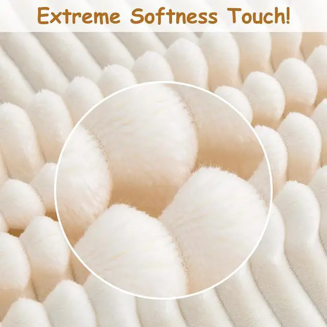 Alt view image 2 of 7 - Super Size Thick Coral Fleece Bath Towel 35 * 70inches, Ultra Soft & Highly Absorbent Quick-Dry Bath Sheet, Plush Microfiber Towel for Adults, Women, Men, Spa, Beach and Gift Ideas
