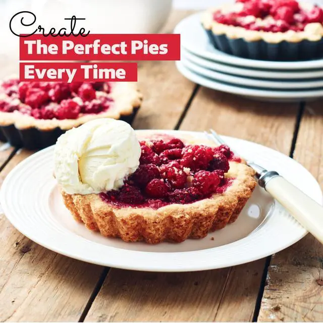 Alt view image 6 of 7 - 8 Pack Mini Tart Pans 4 Inch with Removable Bottom Round Nonstick Deep Quiche Pan, Heavy Duty Perfect for Baking Fruit Tarts, Quiches & Dessert