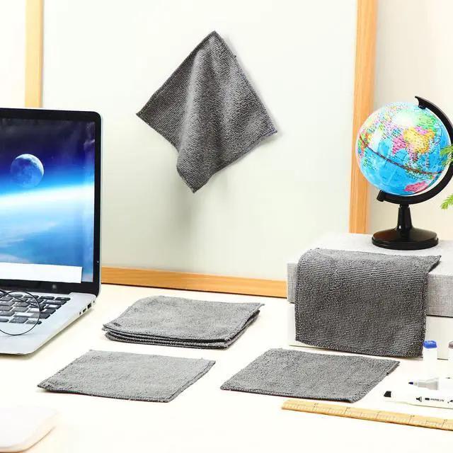 Alt view image 5 of 6 - 8 Pcs Magnetic Microfiber Cleaning Cloth Dry Erasers for White Boards Extra Magnetism Whiteboard Eraser for White Boards Blackboards Classroom Home Reusable Washable(6 x 6 Inch)