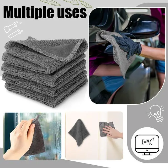 Alt view image 6 of 6 - 8 Pcs Magnetic Microfiber Cleaning Cloth Dry Erasers for White Boards Extra Magnetism Whiteboard Eraser for White Boards Blackboards Classroom Home Reusable Washable(6 x 6 Inch)