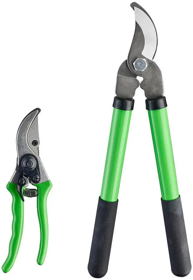 Main image of Pro Pruning Shears - Heavy Duty Garden Shears with SK-5 Steel Blades, Ergonomic Non-Slip Handle Tree Branch Cutter & Flower Arranging Tool