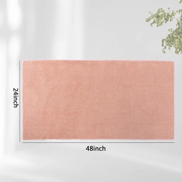 Alt view image 4 of 7 - Microfiber Hair Towel Quick Dry Hair Towel Hair Drying Towels Suitable for All Kinds of Hair Ultra Absorbent Long and Thick Hair 24X48inch Lotus Root Pink (1pcs)