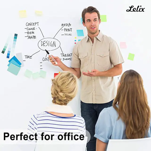 Alt view image 7 of 7 - Dry Erase Markers, 42 Pack 14 Black+14 Blue+14Red Dry Erase Markers Chisel Tip,Dry Erase Markers Bulk,Whiteboard Markers for School, Office Supplies,Perfect for White Board, Mirror,Calender