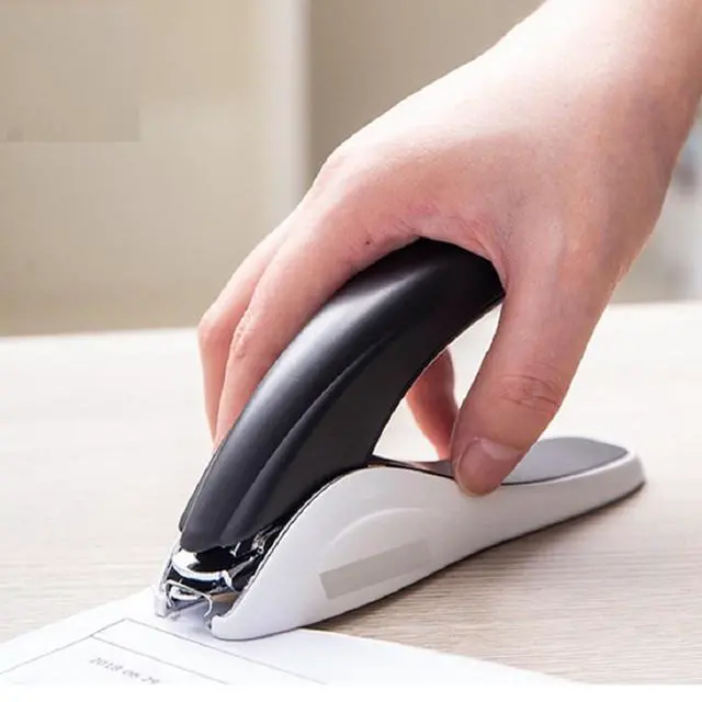 Alt view image 2 of 6 - Heavy Duty Staple Remover Ergonomic Staple Puller Tool for Office School, Home, Fits Standard Staples, Black White