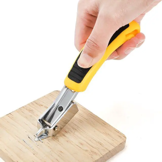 Alt view image 3 of 7 - 4 Pcs Carpet Staple Remover Tools, Heavy Duty Staple Puller with End Cutting Plier, Nail Puller Tack Lifter Tool for Removing Staples on Furniture, Floor, Wood Case, Carton, Photo Frame