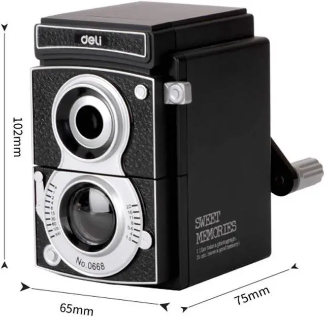 Alt view image 6 of 6 - Manual Pencil Sharpener, School Pencil Sharpener, Helical Steel Blade, Not Easy to Break, for School/Home/Office/Woodworking/Engineering Drawing/Art Drawing Sketching